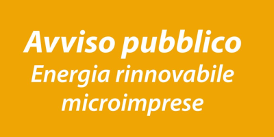 Energia rinnovabile microimprese - Avviso pubblico Regione Calabria